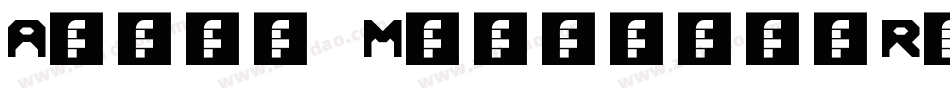 Alien MarksmanRegular字体转换